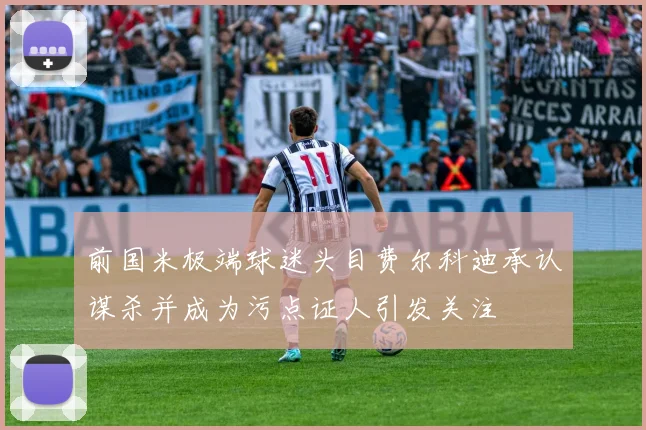 前国米极端球迷头目费尔科迪承认谋杀并成为污点证人引发关注